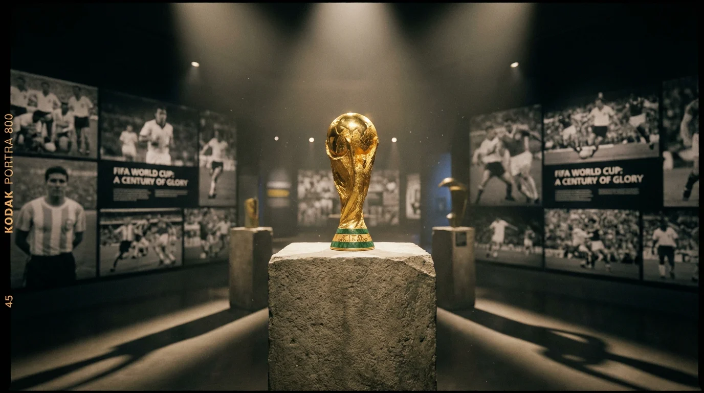 Recorrido histórico por los Mundiales de fútbol desde 1930 con récords, estadísticas de goles y campeones de cada edición